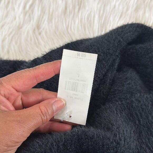 Banana Republic Factory Black Long Sleeve Cozy Design Dress NWT - Picture 9 of 9